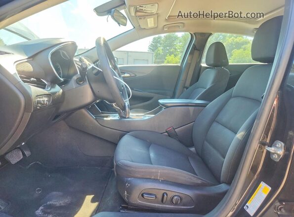 1G1ZD5ST8MF006317 2021 CHEVROLET MALIBU Black Widok wnętrza z przodu