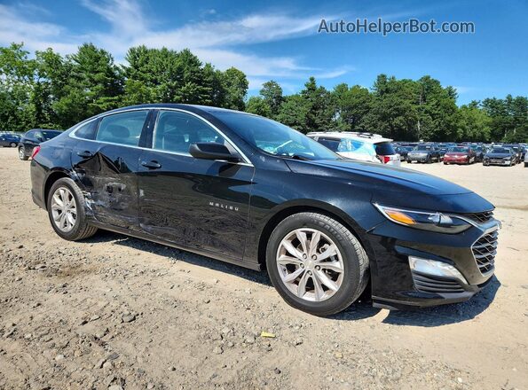 1G1ZD5ST8MF006317 2021 CHEVROLET MALIBU Black Przód prawy