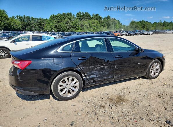 1G1ZD5ST8MF006317 2021 CHEVROLET MALIBU Black Tył prawy