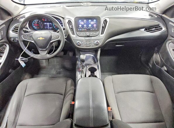 1G1ZD5ST8MF053976 2021 CHEVROLET MALIBU Черный Вид панели приборов