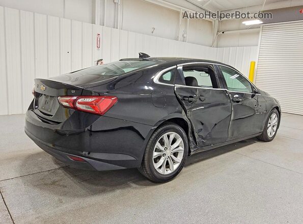 1G1ZD5ST8MF053976 2021 CHEVROLET MALIBU Черный Задняя правая четверть