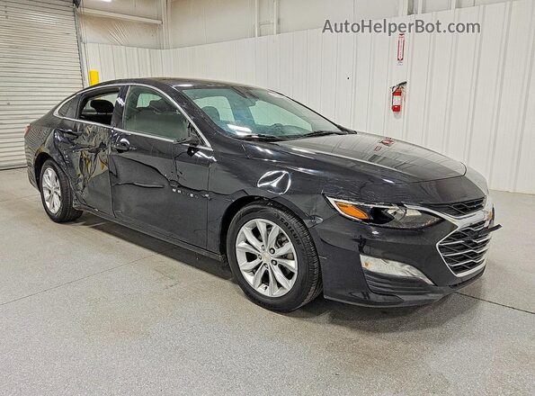 1G1ZD5ST8MF053976 2021 CHEVROLET MALIBU Черный Передняя правая четверть