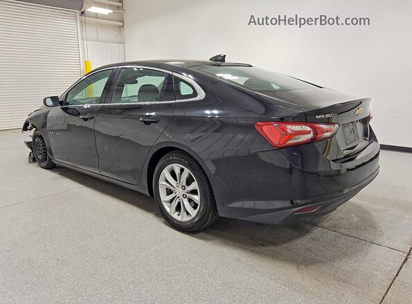 1G1ZD5ST8MF053976 2021 CHEVROLET MALIBU Черный Задняя левая четверть