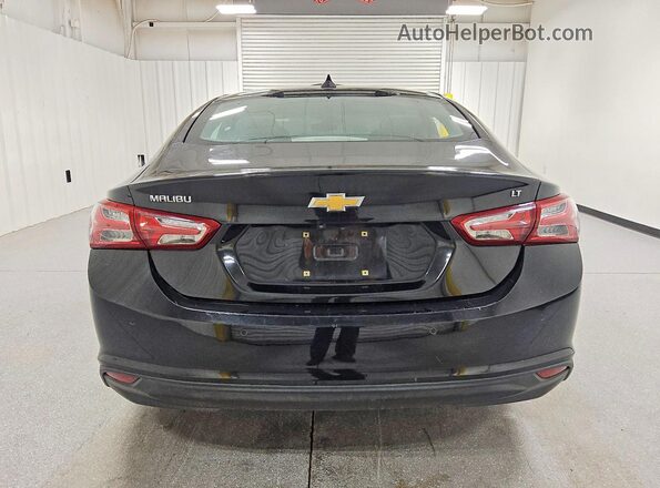 1G1ZD5ST8MF053976 2021 CHEVROLET MALIBU Черный Вид сзади