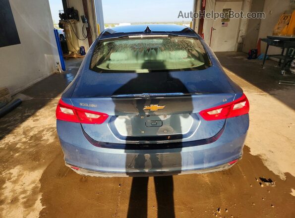 1G1ZD5ST8SF128804 2025 CHEVROLET MALIBU Blue Вид ззаду