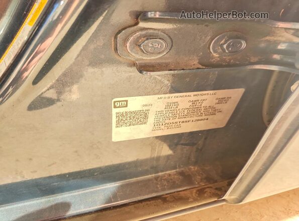 1G1ZD5ST8SF128804 2025 CHEVROLET MALIBU Blue Вид підкапотного простору