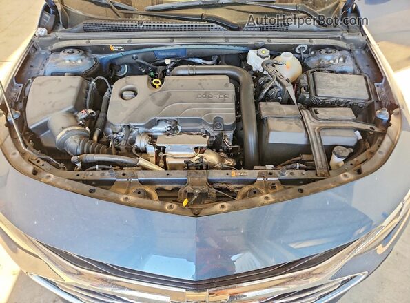 1G1ZD5ST8SF128804 2025 CHEVROLET MALIBU Blue Вид задньої частини салону