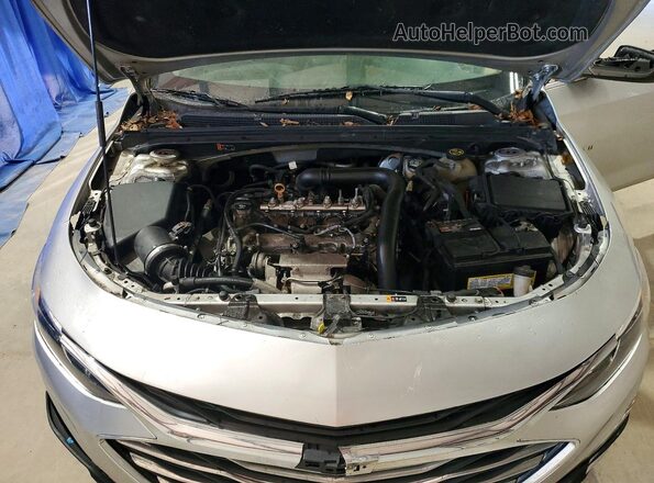 1G1ZD5ST9KF174612 2019 CHEVROLET MALIBU Silver Vista interior trasera