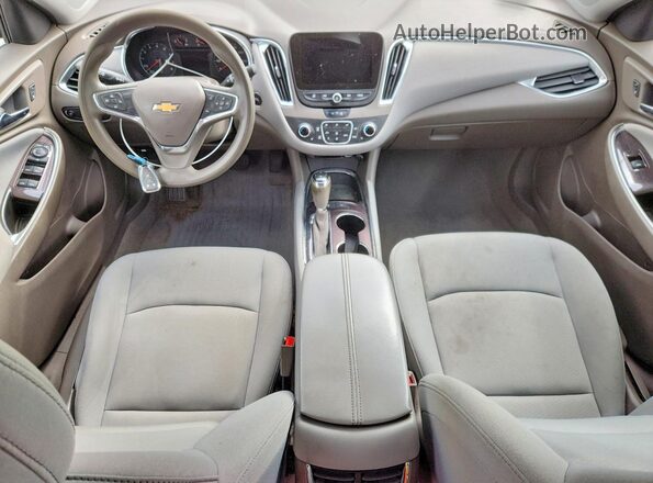 1G1ZD5ST9LF082806 2020 CHEVROLET MALIBU Черный Вид панели приборов