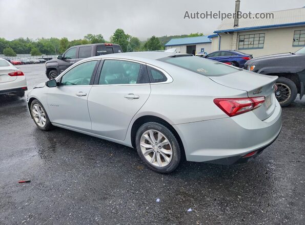 1G1ZD5ST9MF023112 2021 CHEVROLET MALIBU Серебряный Задняя левая четверть