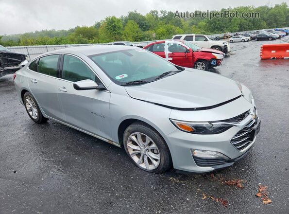 1G1ZD5ST9MF023112 2021 CHEVROLET MALIBU Серебряный Передняя правая четверть
