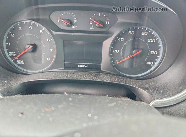 1G1ZD5ST9MF023112 2021 CHEVROLET MALIBU Серебряный Вид щитка приборов