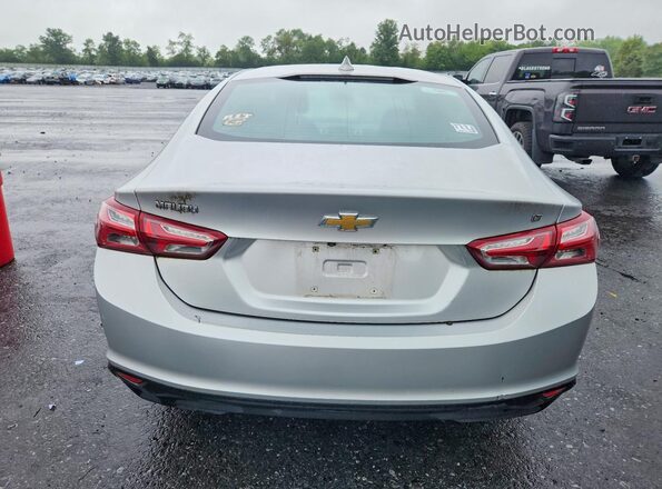 1G1ZD5ST9MF023112 2021 CHEVROLET MALIBU Серебряный Вид сзади