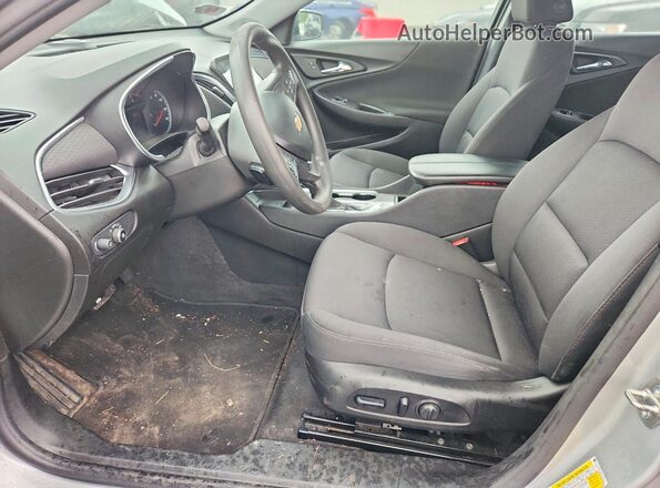 1G1ZD5ST9MF023112 2021 CHEVROLET MALIBU Серебряный Вид салона спереди