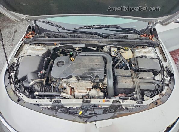 1G1ZD5ST9MF023112 2021 CHEVROLET MALIBU Серебряный Вид задней части салона