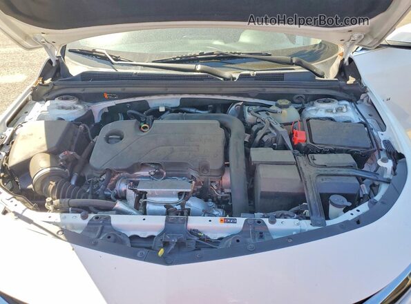 1G1ZD5ST9MF055199 2021 CHEVROLET MALIBU Белый Вид задней части салона
