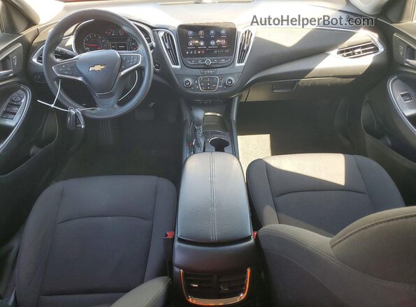 1G1ZD5ST9MF055199 2021 CHEVROLET MALIBU Белый Вид панели приборов