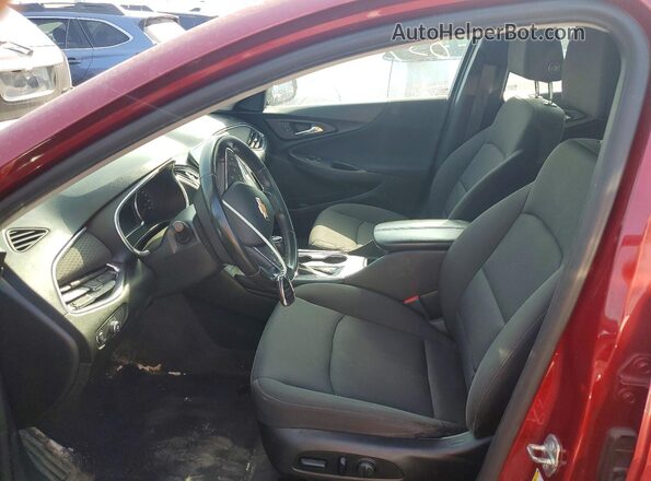 1G1ZD5STXJF265113 2018 CHEVROLET MALIBU Красный Вид салона спереди