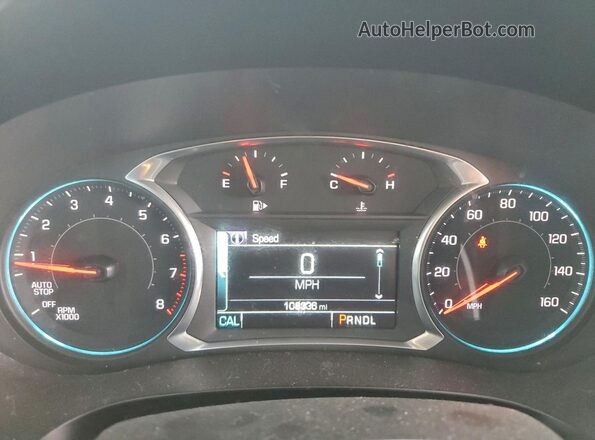 1G1ZD5STXJF278184 2018 CHEVROLET MALIBU Silver Vista del cuadro de instrumentos