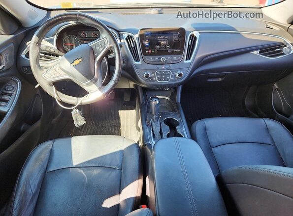1G1ZD5STXKF149606 2019 CHEVROLET MALIBU Черный Вид панели приборов