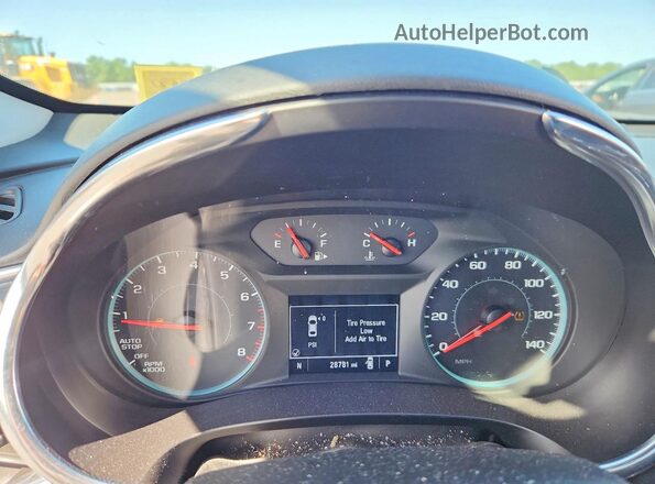 1G1ZD5STXKF149606 2019 CHEVROLET MALIBU Черный Вид щитка приборов