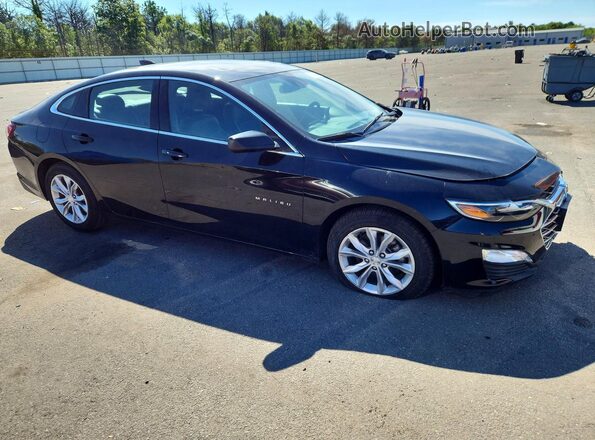 1G1ZD5STXKF149606 2019 CHEVROLET MALIBU Черный Передняя правая четверть