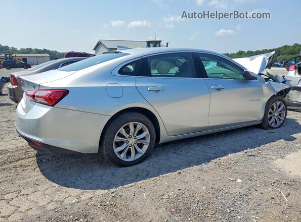 1G1ZD5STXMF011860 2021 CHEVROLET MALIBU Silver Rear right