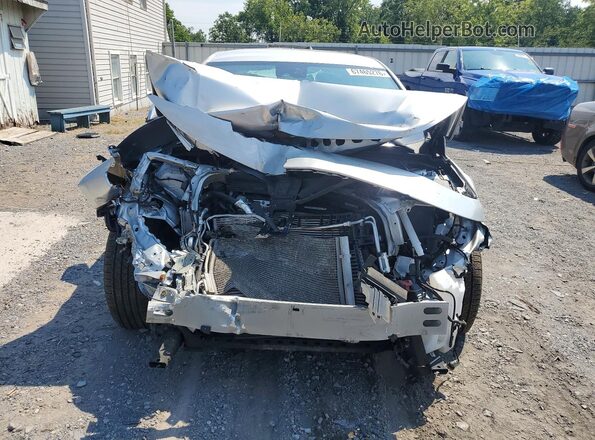 1G1ZD5STXMF011860 2021 CHEVROLET MALIBU Silver Front view