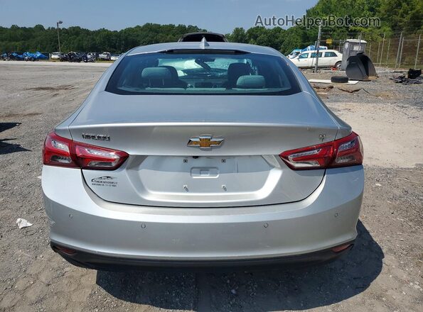 1G1ZD5STXMF011860 2021 CHEVROLET MALIBU Silver Rear view