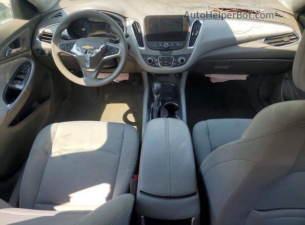 1G1ZD5STXMF011860 2021 CHEVROLET MALIBU Silver Dashboard view