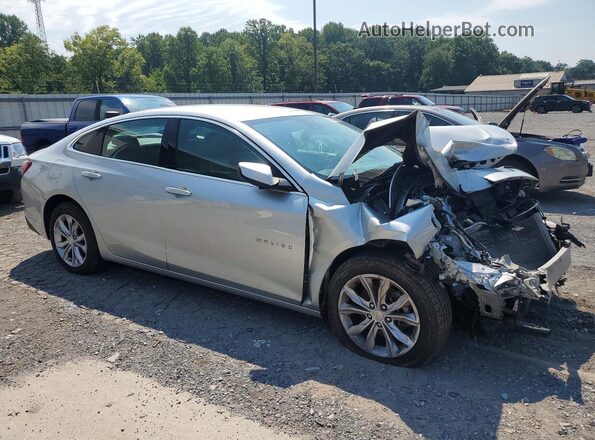 1G1ZD5STXMF011860 2021 CHEVROLET MALIBU Silver Front right