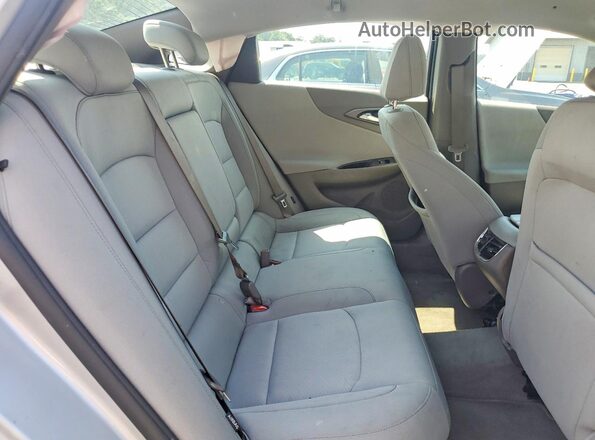 1G1ZD5STXMF011860 2021 CHEVROLET MALIBU Silver Rear seats view