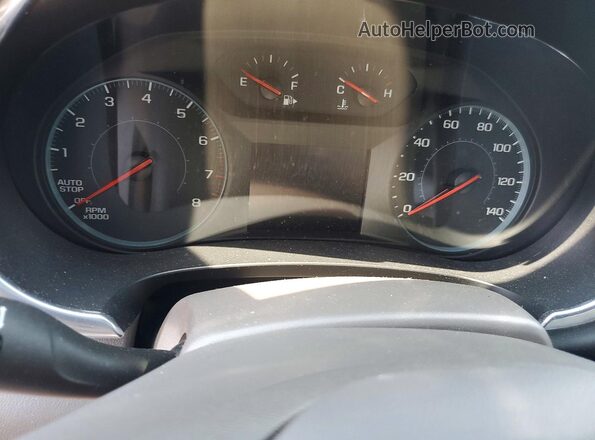 1G1ZD5STXMF011860 2021 CHEVROLET MALIBU Silver Instrument cluster view