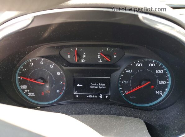 1G1ZD5STXMF051484 2021 CHEVROLET MALIBU Blue Instrument cluster view