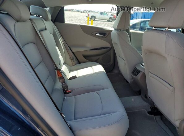 1G1ZD5STXMF051484 2021 CHEVROLET MALIBU Blue Rear seats view
