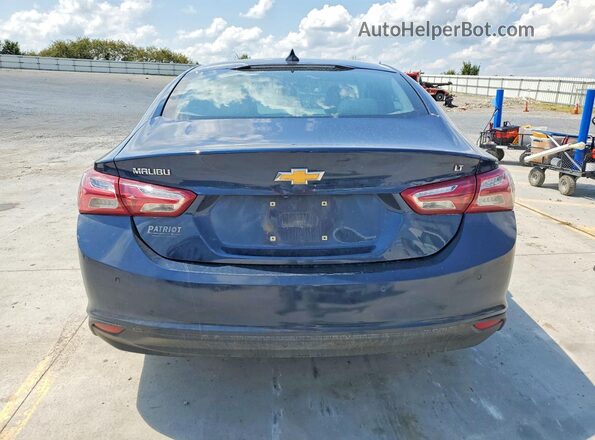 1G1ZD5STXMF051484 2021 CHEVROLET MALIBU Blue Rear view