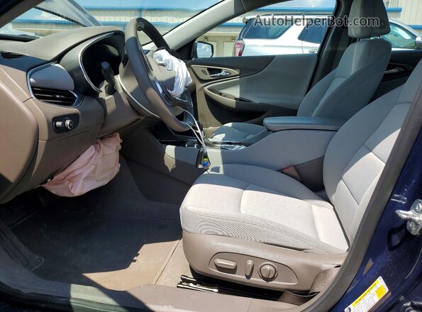 1G1ZD5STXMF051484 2021 CHEVROLET MALIBU Blue Front interior view