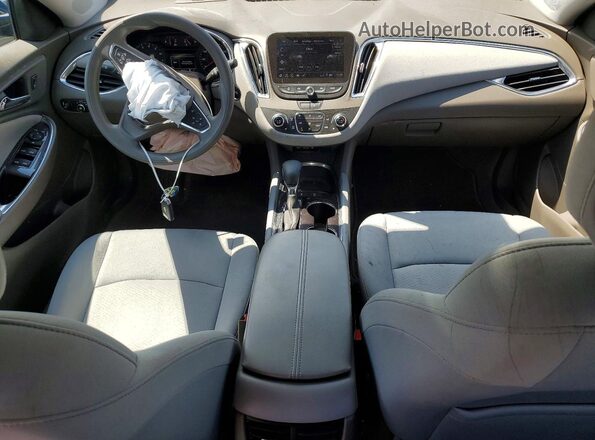 1G1ZD5STXMF051484 2021 CHEVROLET MALIBU Blue Dashboard view