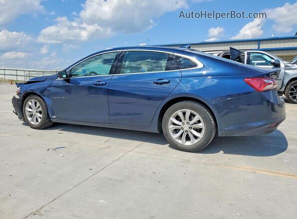 1G1ZD5STXMF051484 2021 CHEVROLET MALIBU Blue Rear left