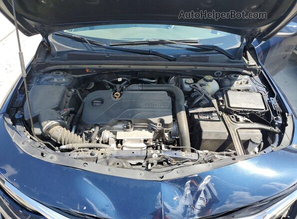 1G1ZD5STXMF051484 2021 CHEVROLET MALIBU Blue Rear interior view