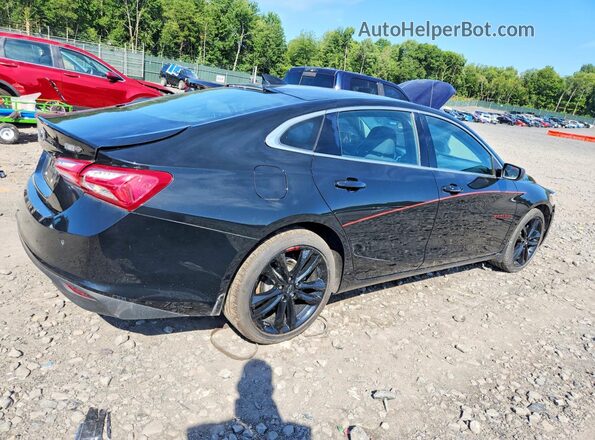 1G1ZD5STXMF058967 2021 CHEVROLET MALIBU Черный Задняя правая четверть