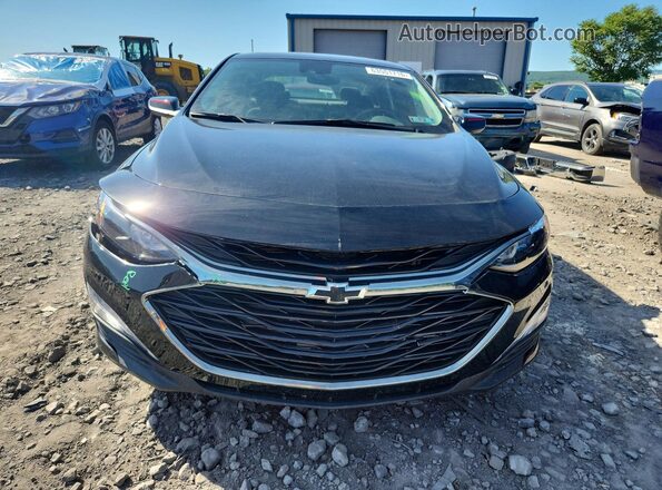 1G1ZD5STXMF058967 2021 CHEVROLET MALIBU Черный Вид спереди