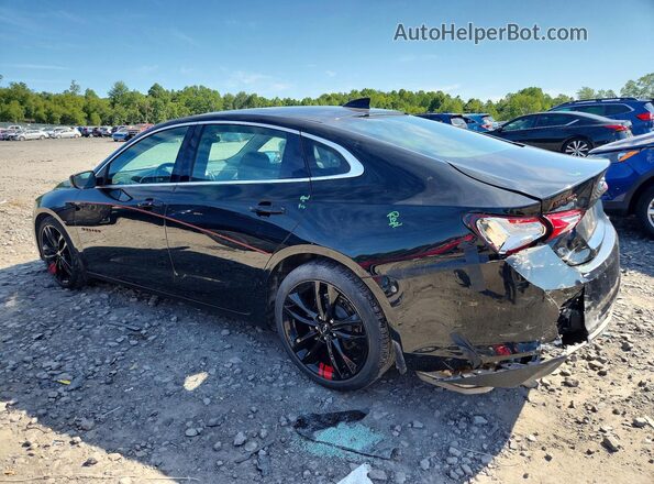 1G1ZD5STXMF058967 2021 CHEVROLET MALIBU Черный Задняя левая четверть