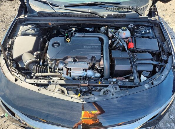 1G1ZD5STXMF058967 2021 CHEVROLET MALIBU Черный Вид задней части салона