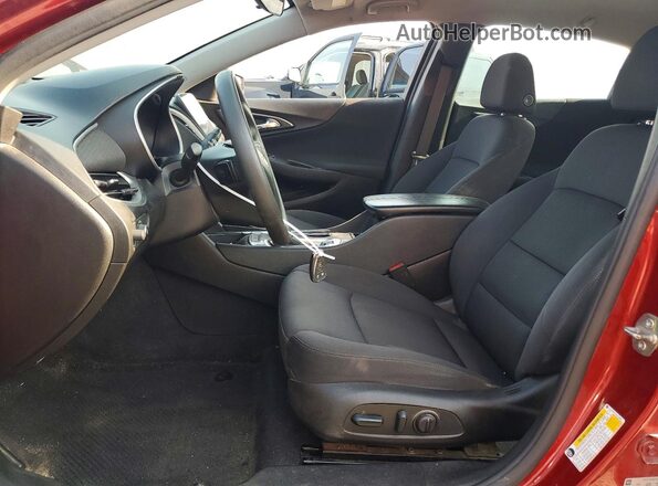 1G1ZD5STXNF108557 2022 CHEVROLET MALIBU Красный Вид салона спереди