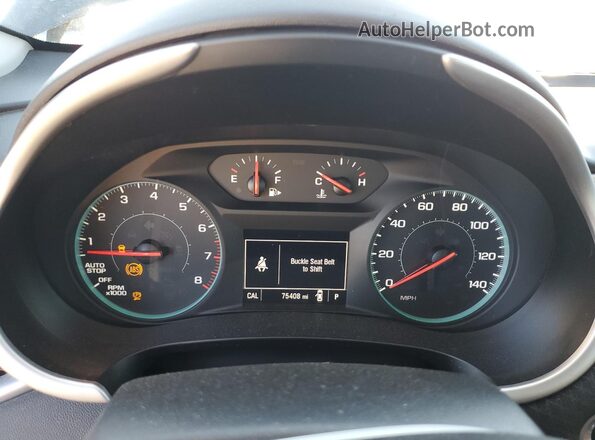 1G1ZD5STXPF130657 2023 CHEVROLET MALIBU Black Instrument cluster view