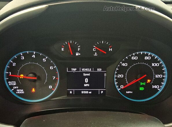 1G1ZD5STXPF192415 2023 CHEVROLET MALIBU Silver Instrument cluster view