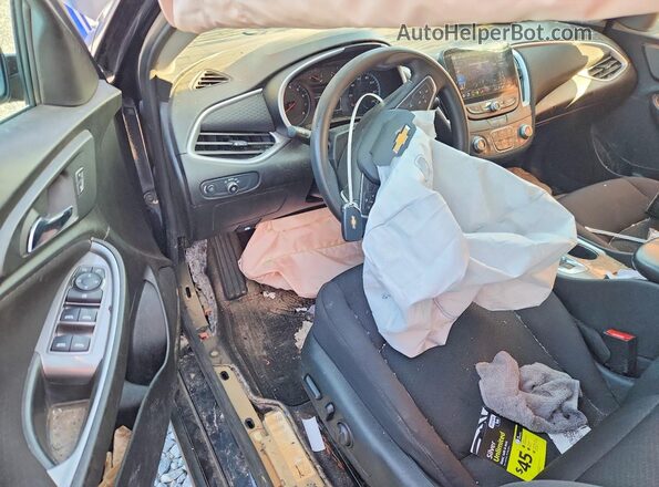 1G1ZD5STXPF206331 2023 CHEVROLET MALIBU Black Dashboard view