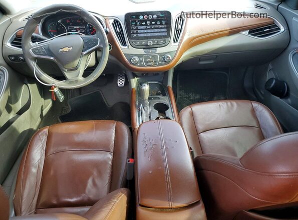 1G1ZE5ST0GF338902 2016 CHEVROLET MALIBU White Widok wnętrza z przodu