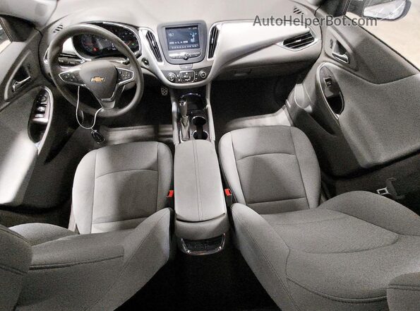 1G1ZE5ST1GF282887 2016 CHEVROLET MALIBU Silver Widok deski rozdzielczej